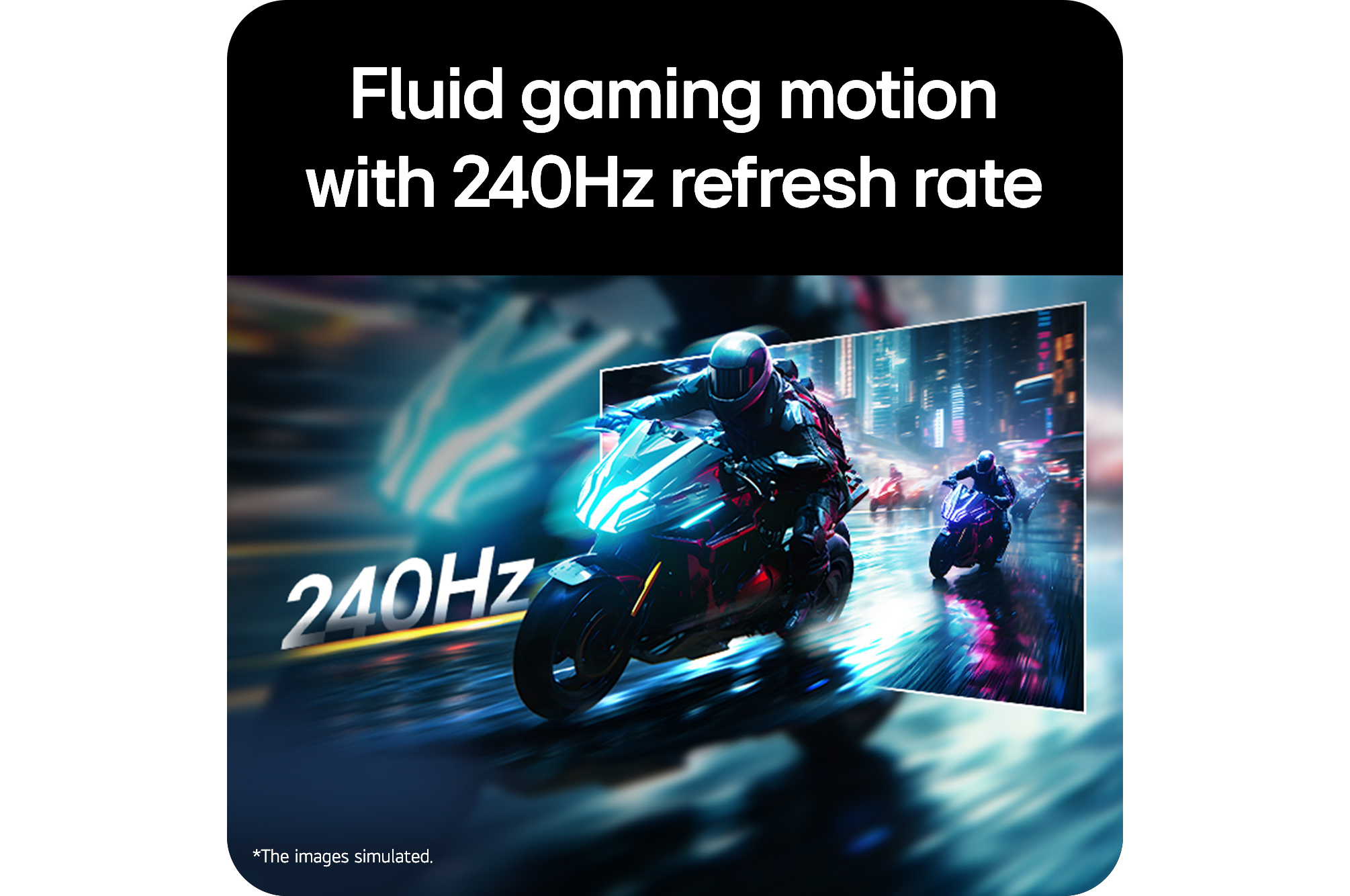 Top view of a 52-inch UltraGear evo G9, 5K2K 240Hz Gaming Monitor (52G930B) 