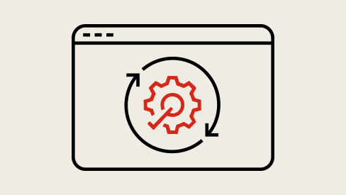 Commercial laundry API concept illustrating system integration and data connectivity