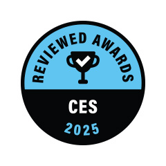 CES Innovation Awards badge with a 2025 Honouree citation.