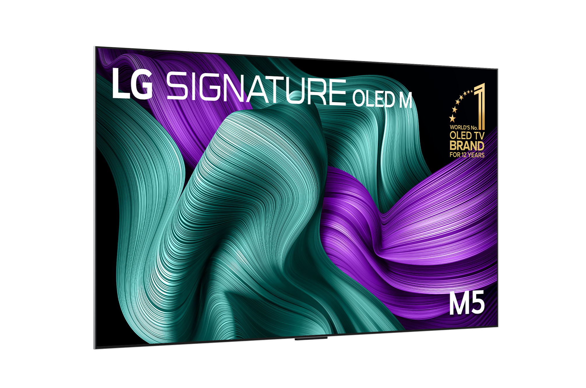 LG True Wireless TV 97 inch LG SIGNATURE OLED evo AI M5 with 4K 144Hz Video & Audio Transfer, OLED97M5PSA