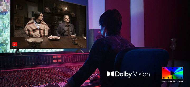 Dolby Vision & FILMMAKER MODE™ Ambient Light