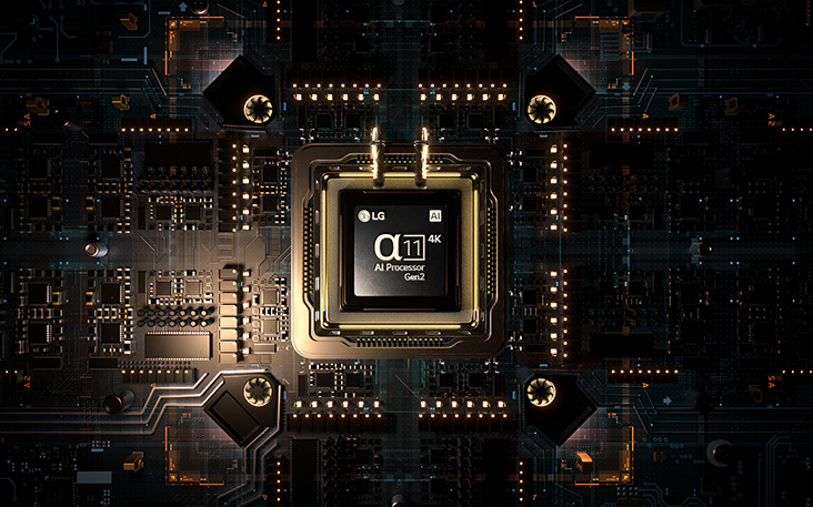 alpha AI Processor Gen2 is on an advanced-looking circuit board.