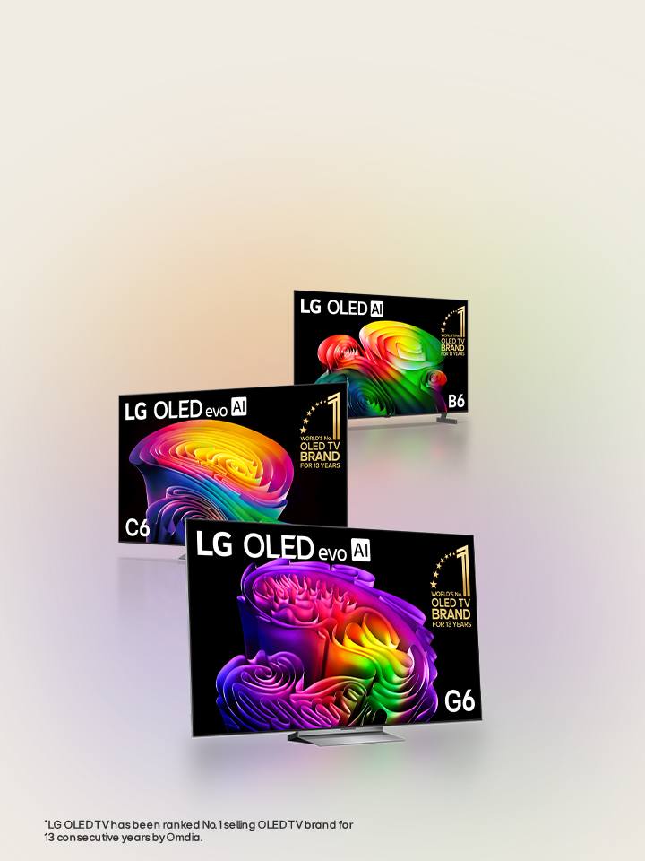 The All-New LG OLED TV Range