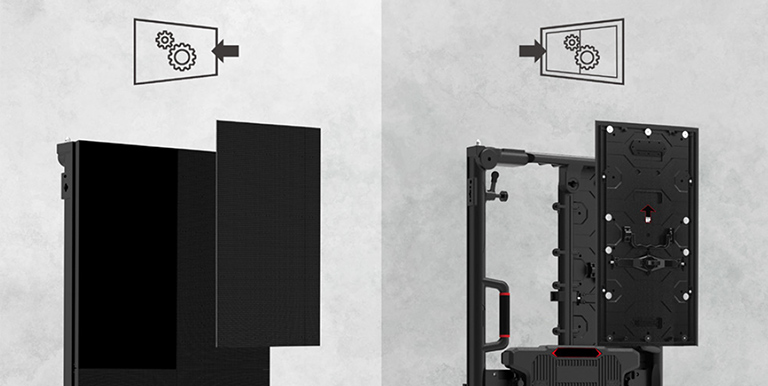 Front or Rear Serviceability