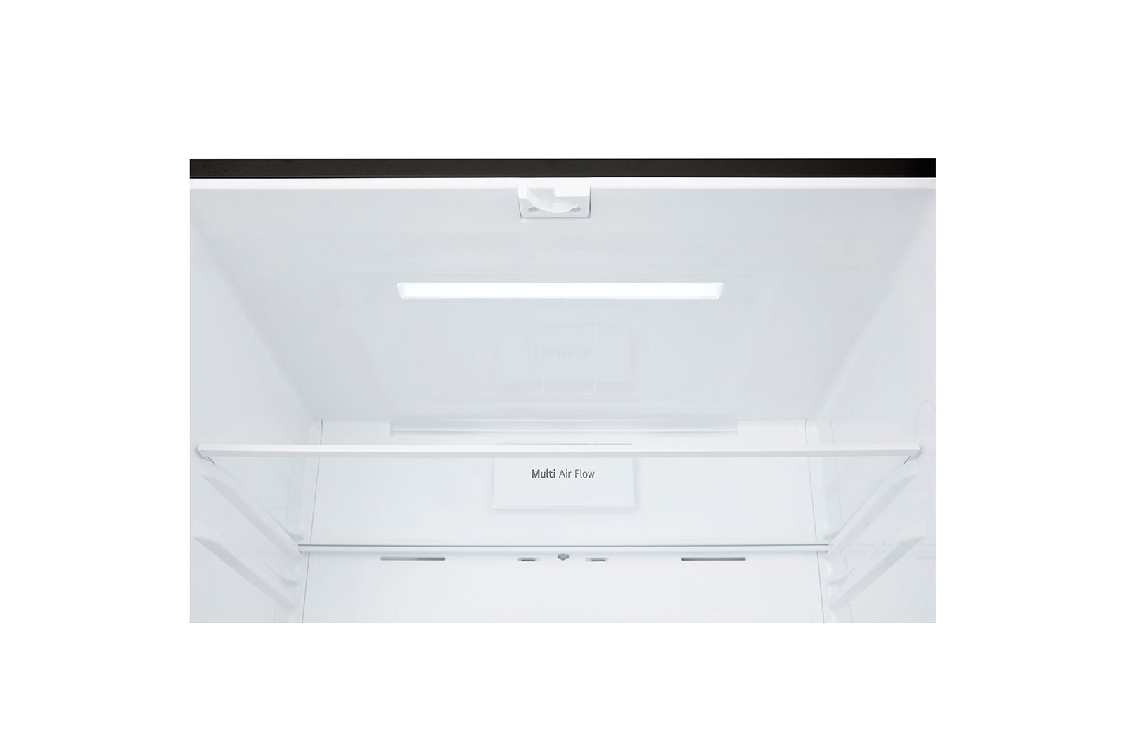 Front view of freezer  of LG GF-B530BL