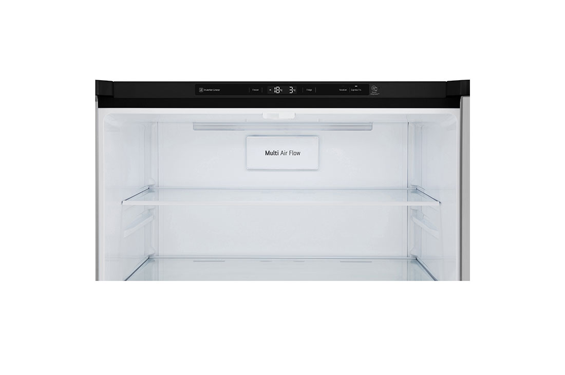 Front view of freezer  of LG GF-B530BL