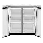 Front view of  inside fridge  LG GF-B530BL
