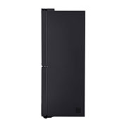 Side view of outside fridge  LG GF-B530BL
