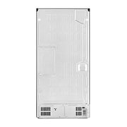 Rear view of outside fridge  LG GF-B530BL