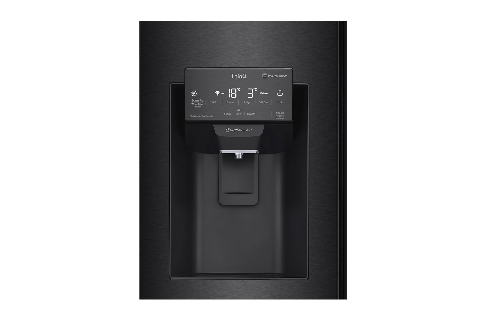 LG 508L Slim French Door Fridge with Craft Ice™ , GF-V570MBLC