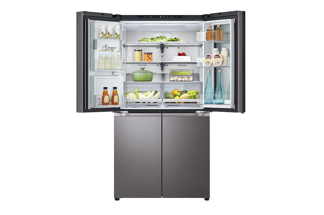 LG 642L French Door Fridge with InstaView™, GF-V700BSLC