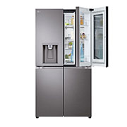 LG 642L French Door Fridge with InstaView™, GF-V700BSLC