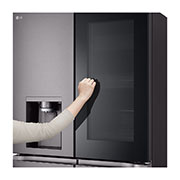 LG 642L French Door Fridge with InstaView™, GF-V700BSLC