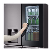LG 642L French Door Fridge with InstaView™, GF-V700BSLC