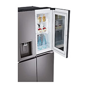 LG 642L French Door Fridge with InstaView™, GF-V700BSLC
