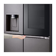 LG 642L French Door Fridge with InstaView™, GF-V700BSLC
