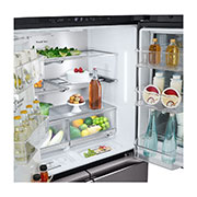 LG 642L French Door Fridge with InstaView™, GF-V700BSLC