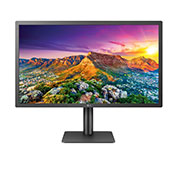 Front view of 24” UltraFine™ 4K IPS Monitor 24MD4KL-B