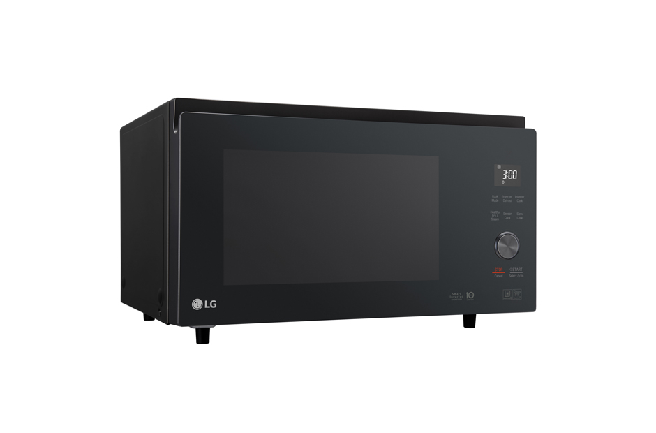 Front view LG MJ3966ABS NeoChef, 39L Smart Inverter Convection Oven