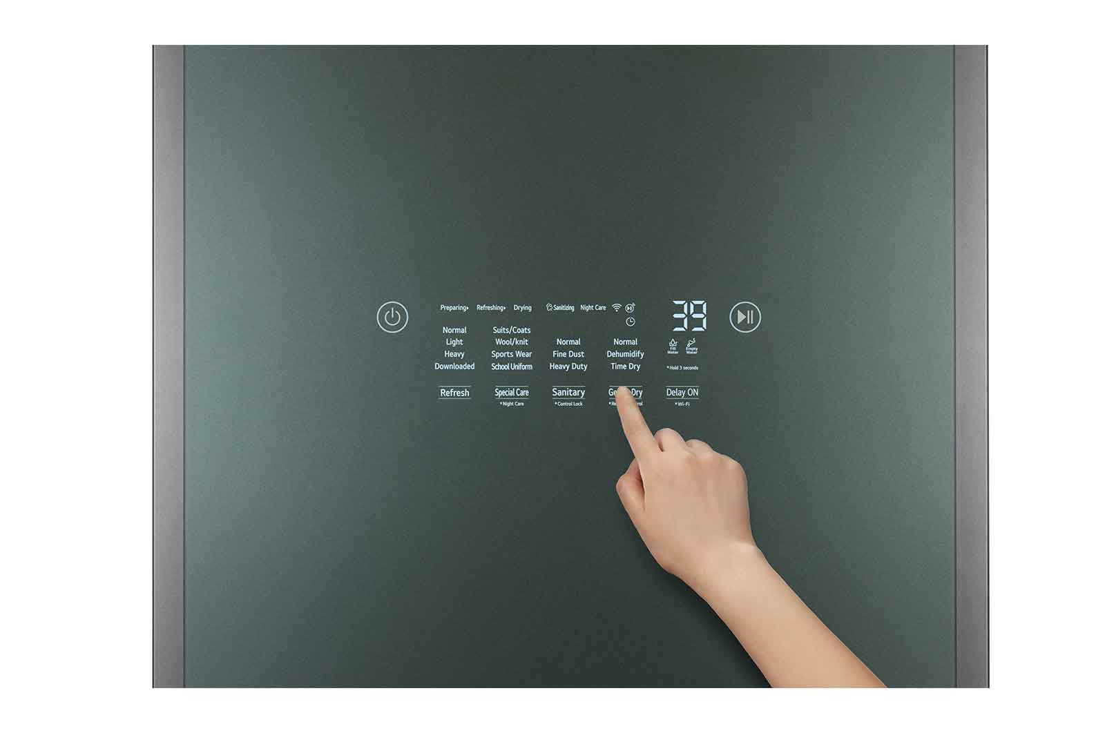 Panel view of LG S5GOC