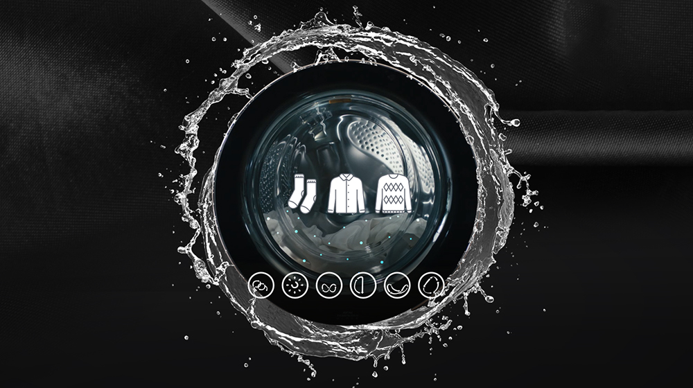 Auto Sense AI DD™ Technology identifies a suitable washing pattern to handle your clothes with care.