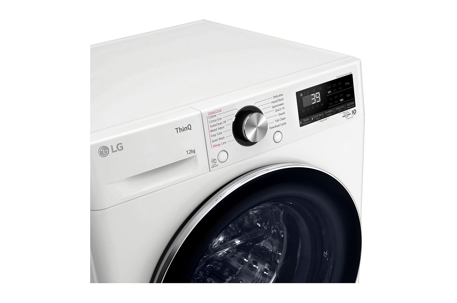 Front image of LG WV9-1412W