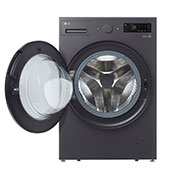 LG 14kg Series XL Front Load Washer - Graphite, WXLS-1014G, Door Open