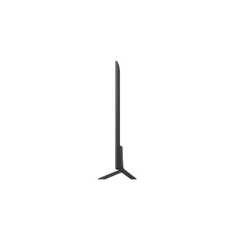 Left-facing side view of LG QNED evo QNED85 TV 