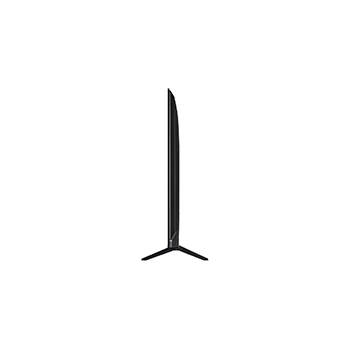 Left-facing side view of LG QNED evo qned91 TV.