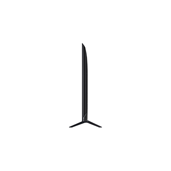Left-facing side view of LG QNED evo qned91 TV.