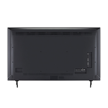Rear view of LG QNED evo QNED92 TV.