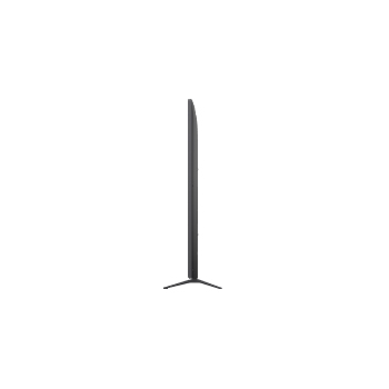 Left-facing side view of LG QNED70 TV 