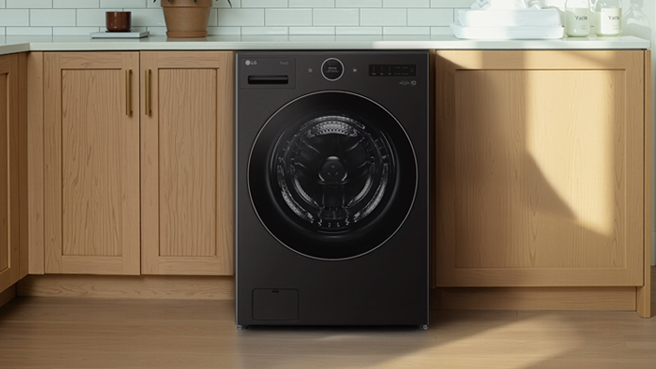 Washing machine product shot