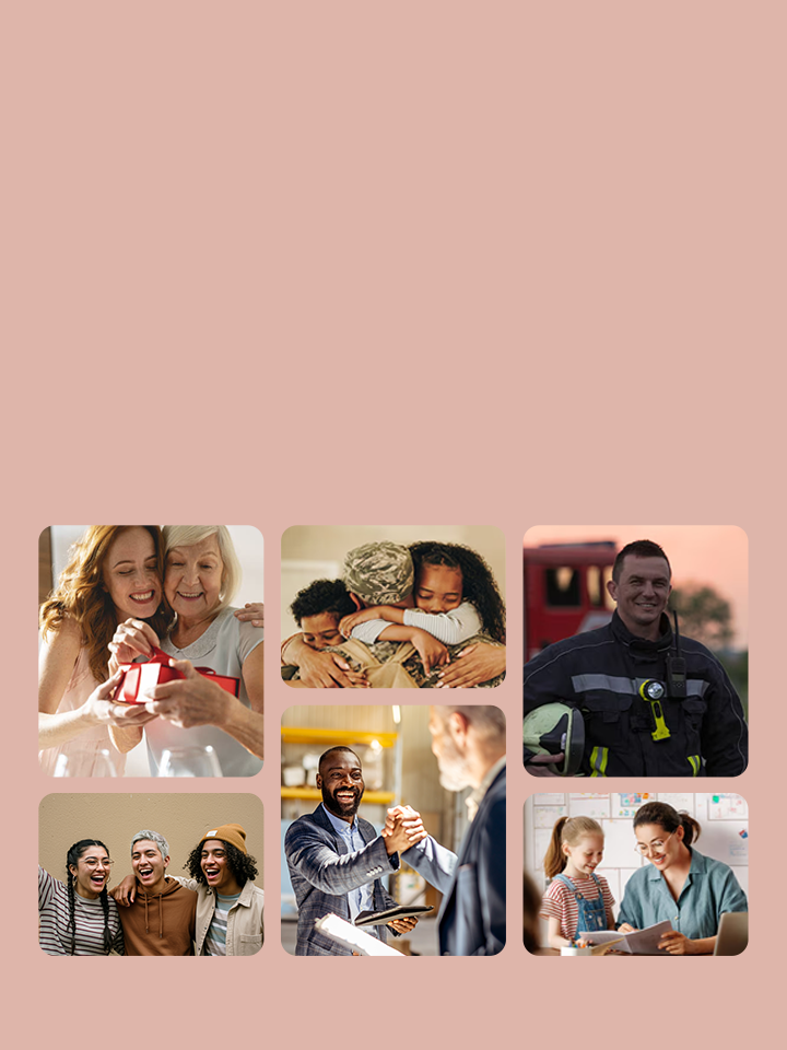 Diverse communities represented by LG, including businesses, professionals, seniors, and families.