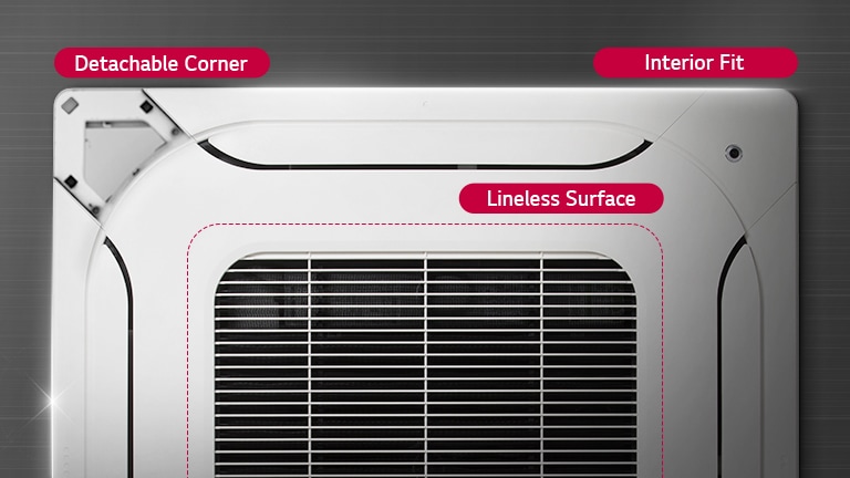 Image showing a panel of 4 way cassette