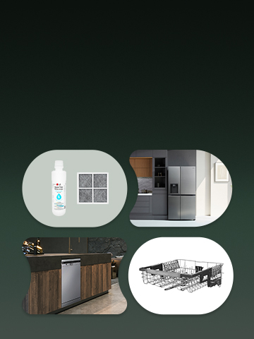 Picture of the LG Products and genuine accessories.