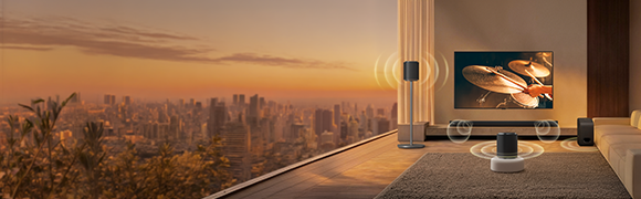 LG SoundSuite: <br>immersive home audio