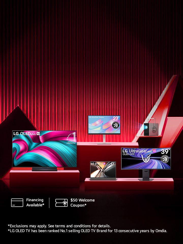 Epic deals are finally here: Save up to 29% off LG products!