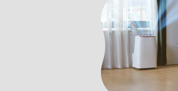 Cool anywhere with LG Portable Air Conditioner