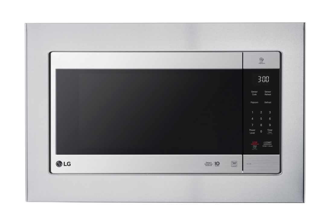 Front view of LG Microwave Trim Kit - MK2030NST
