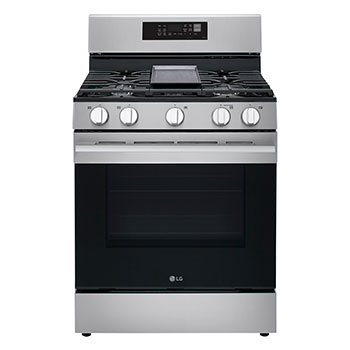 Front view of LG Cooking appliances, Ranges LRGN6323Y