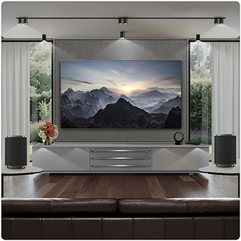 LG Sound Suite Stereo Suite 7 Pro (set) for real surround stereo sound (M7 2ea + W7), M7M7W7