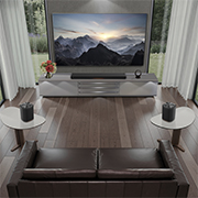 LG Sound Suite Immersive Suite 5 Pro (set) with 2 surround speakers & subwoofer (H7 + M5 2ea + W7), M5M5W7H7