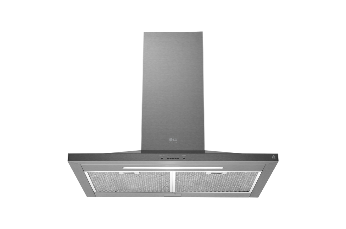 LG STUDIO 30" Wall Mount Chimney Hood, Stainless Steel, LSHD3080ST