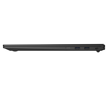 Left side view and cover closed