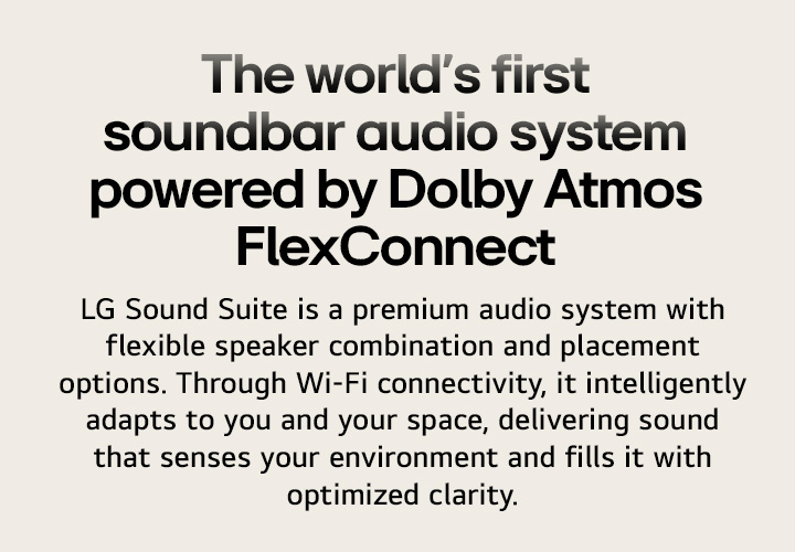  Dolby Atmos FlexConnect