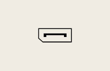 DisplayPort icon.
