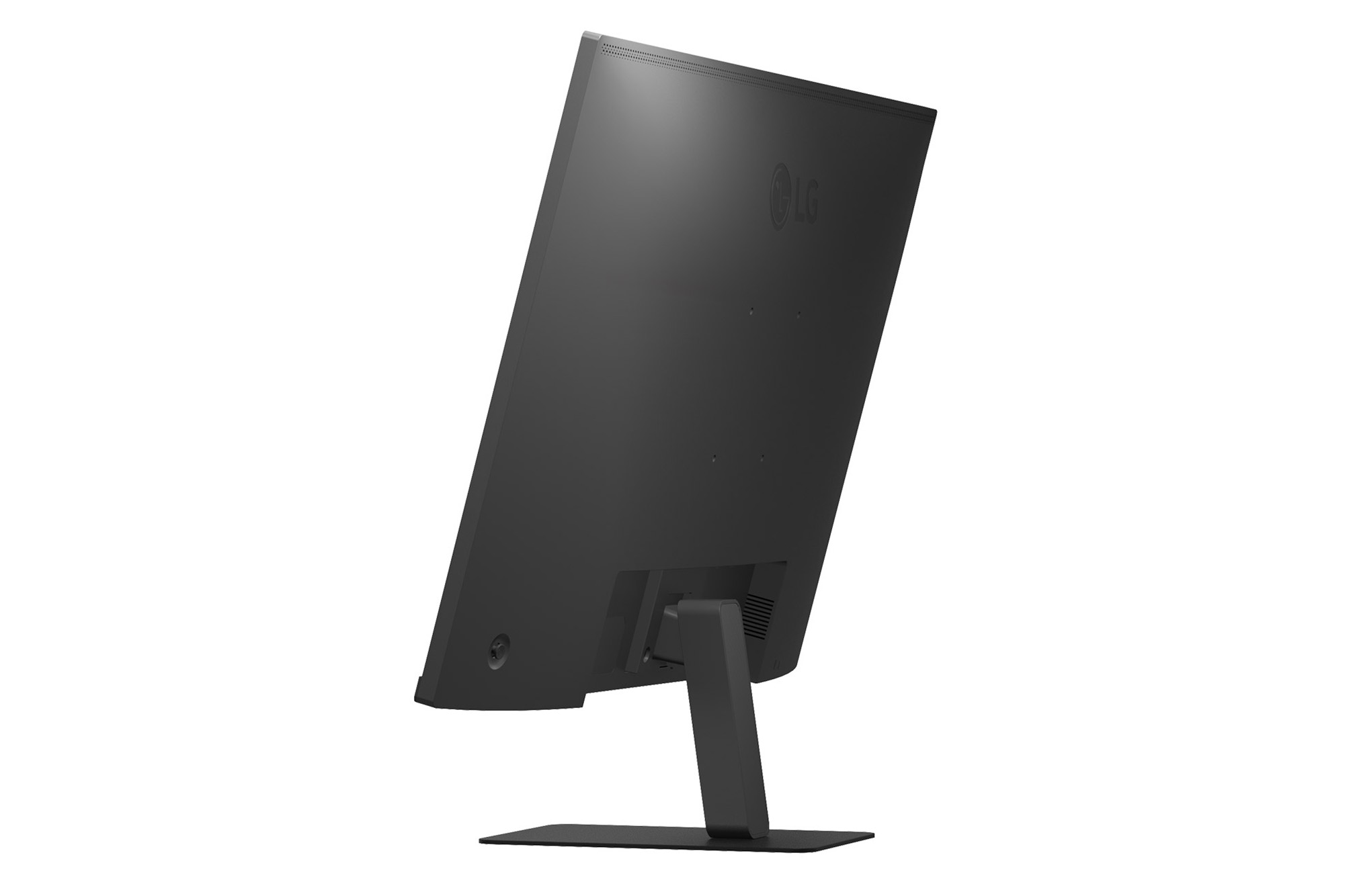 side view of the screen moving for tilt adjustment