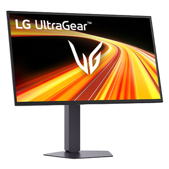 +15 degree side view of a tilted monitor