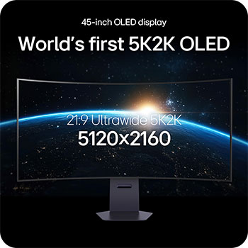 World's first 5K2K OLED Monitor